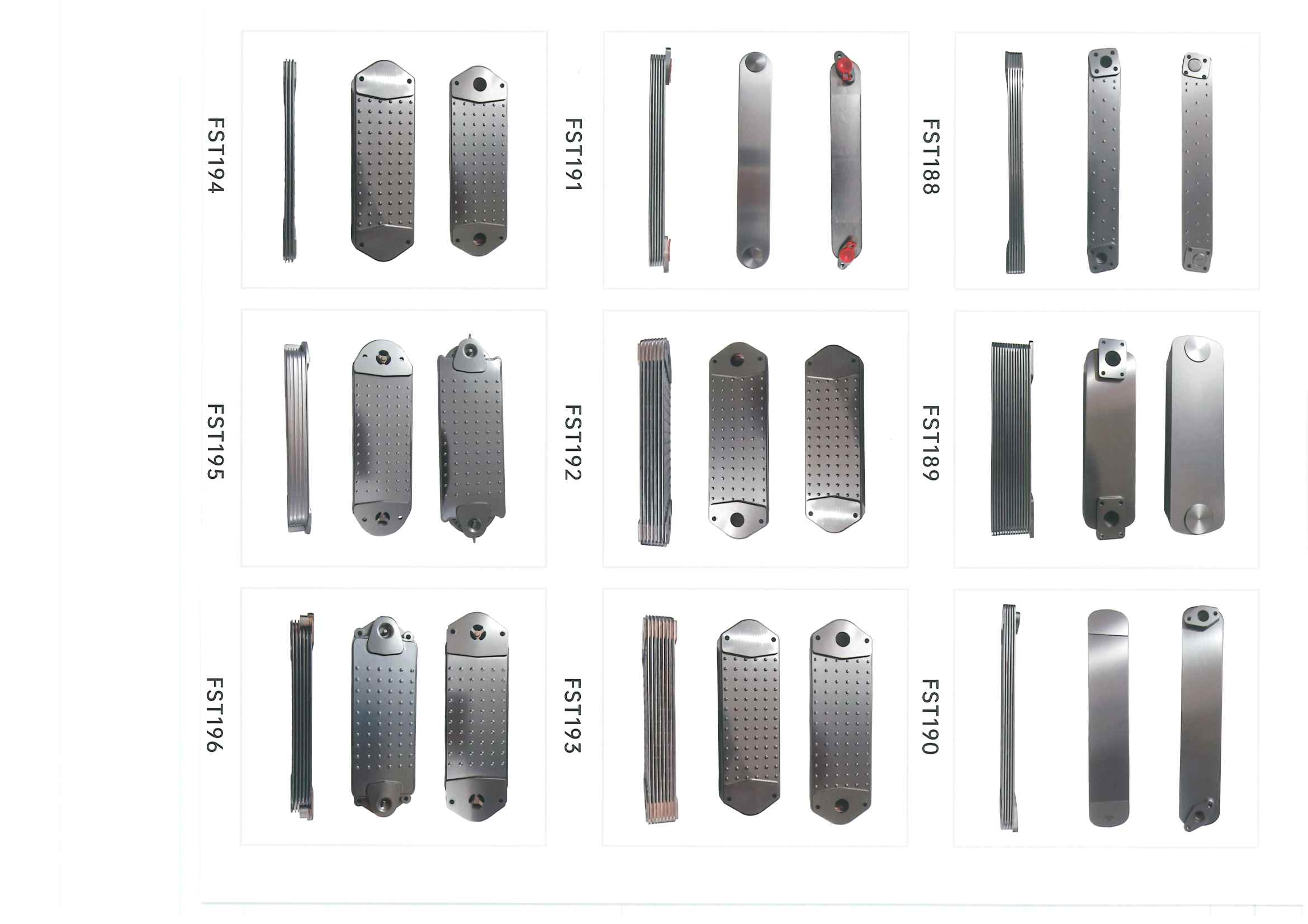 FST188–FST196 oil cooler references