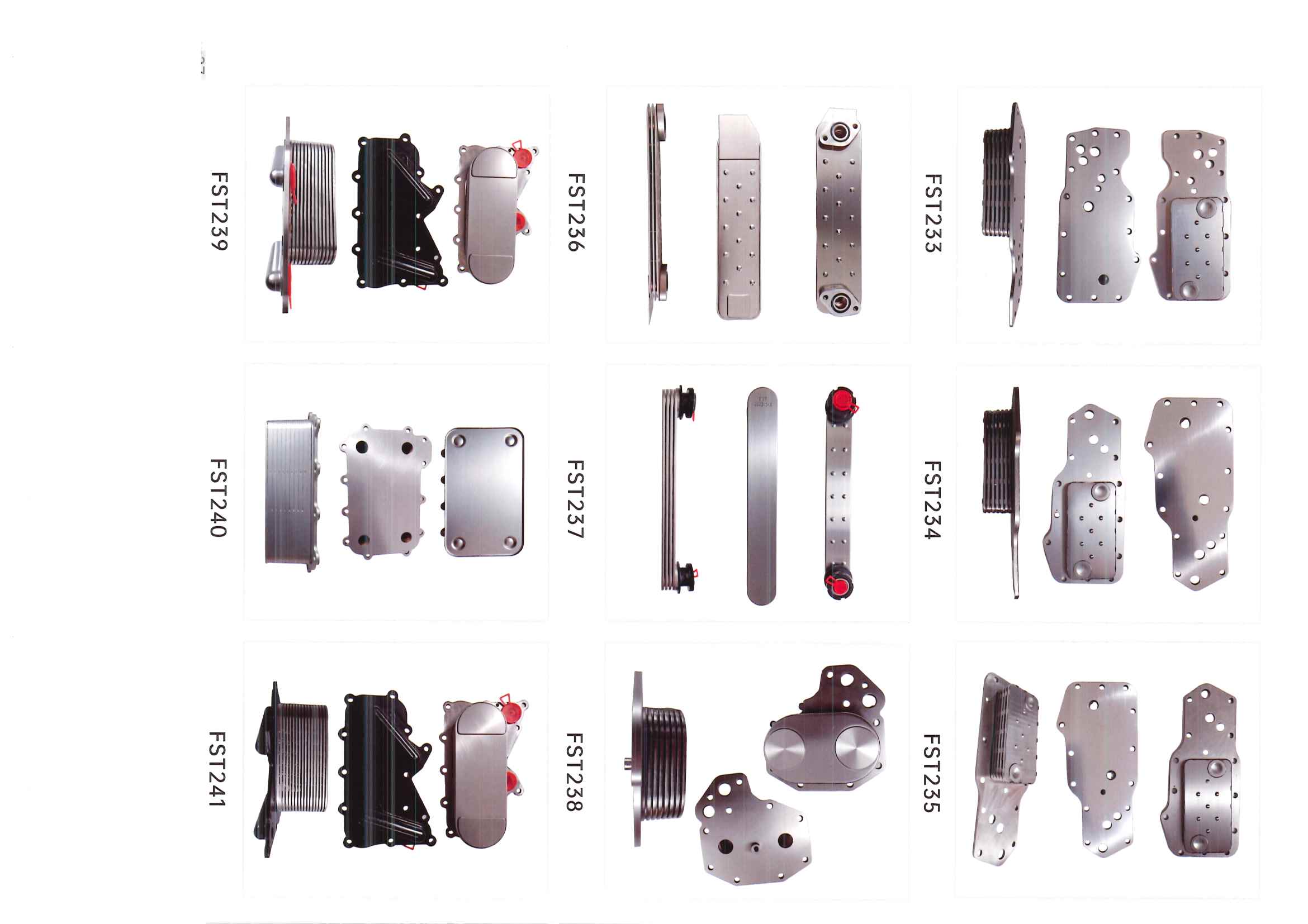 FST233–FST241 oil cooler references